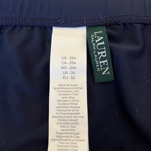 Lauren Watercolor Tropical High Neck Tankini & high cut bikini bottom - Picture 4 of 4